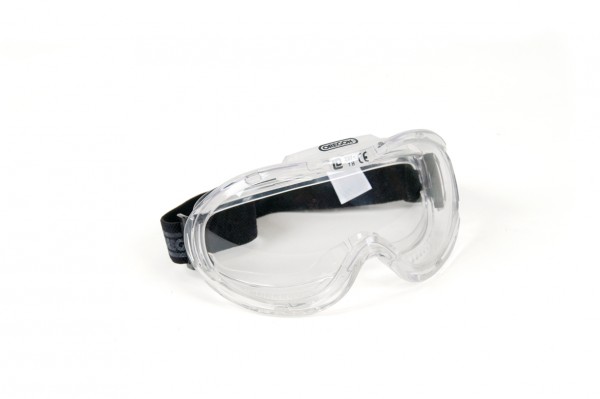 Oregon Schutzbrille Klar, geschlossen, Gummiband Schwarz - 539169