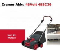 Cramer Akku-Vertikutierer 48SC36 - 48 Volt
