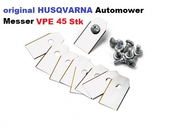Husqvarna Automower Messer Carbon - 45er Pack