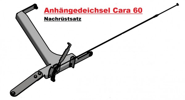REMARC asynchrone Zugdeichsel - Cara 60