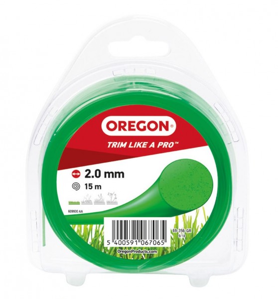 Oregon Trimmerfaden Multicolor Ø 2,0 mm Grün