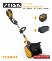 Stiga Akku-Schneefräse ST 300e Kit - Essential