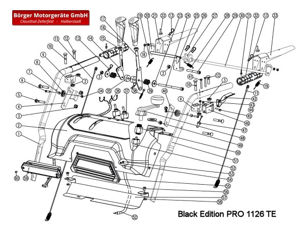 Black Edition PRO 1126 TE - Schalter